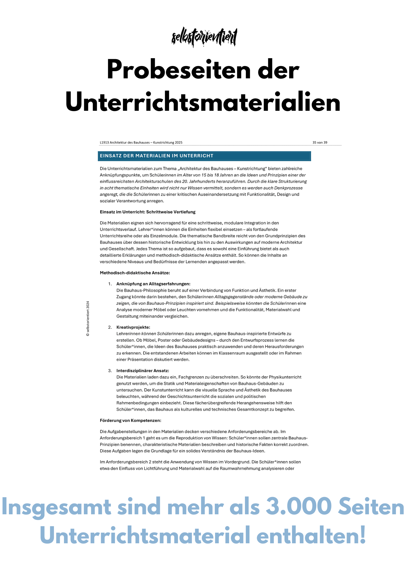 Lehrplan Kunst in der GoST - Sachsen
