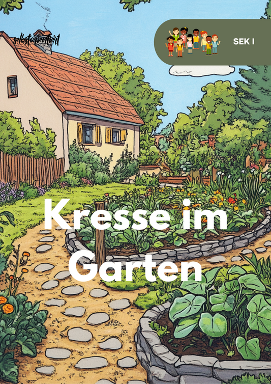 Kresse im Garten – Biologieunterricht SEK I | Experimente & Aufgaben